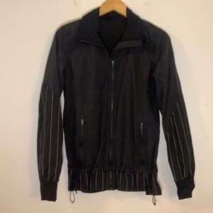 Lululemon Full Zip Track Jacket Size 6 Black Women’s